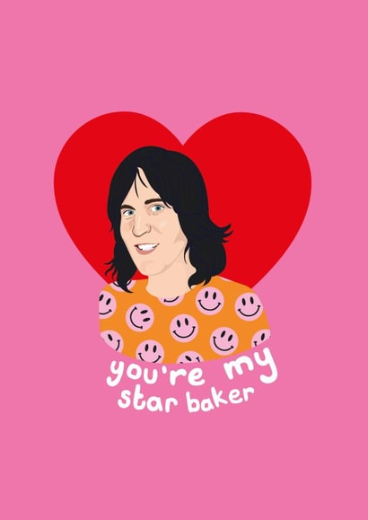 Noel Fielding - You're My Star Baker - GBBO Great British Bake Off Love created by PonyChops