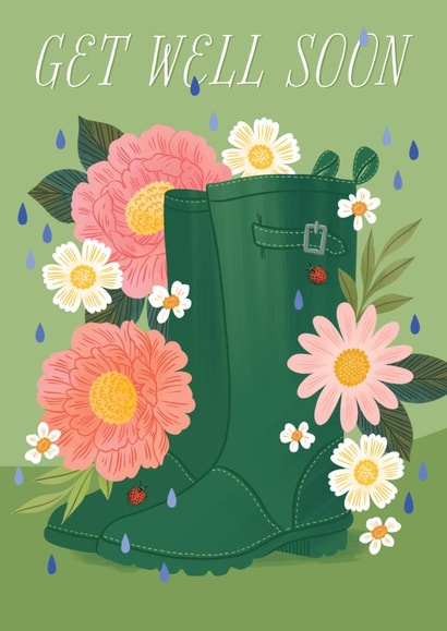 Get Well Wellies created by Paper Raven Co.