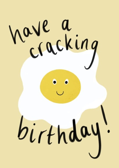 Cracking Birthday Egg Card created by Soph AC Studio