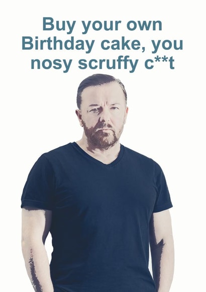 Afterlife Birthday Card created by Niall Davies