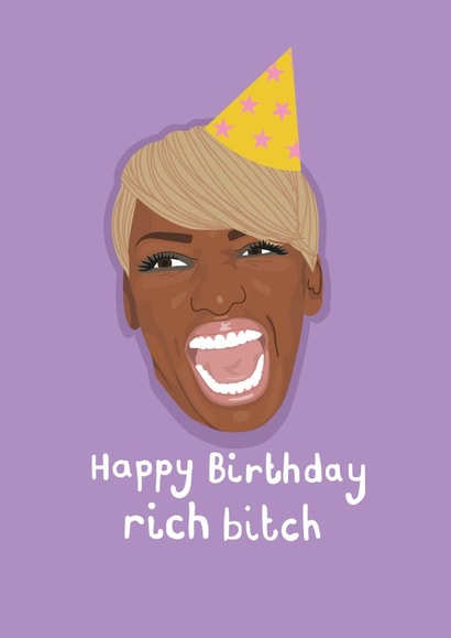 Nene - Happy Birthday Rich Bitch - Real Housewives of Atlanta created by PonyChops