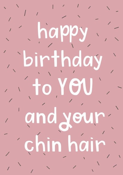 Chin hair  created by Belly Flops 