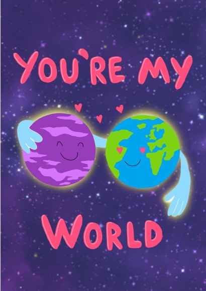 You’re My World created by Tom Delves Illustration