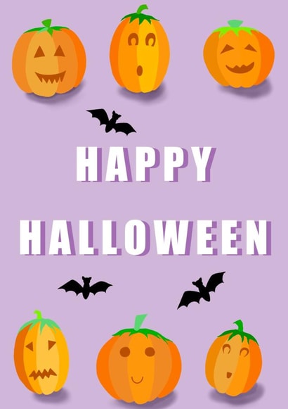 Halloween Pumpkin Card created by Lucy Aldebert