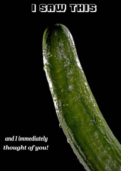 Big Cucumber created by Bold DeeZinz