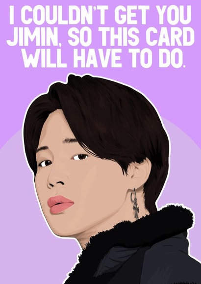 Jimin BTS created by Pink + Pip