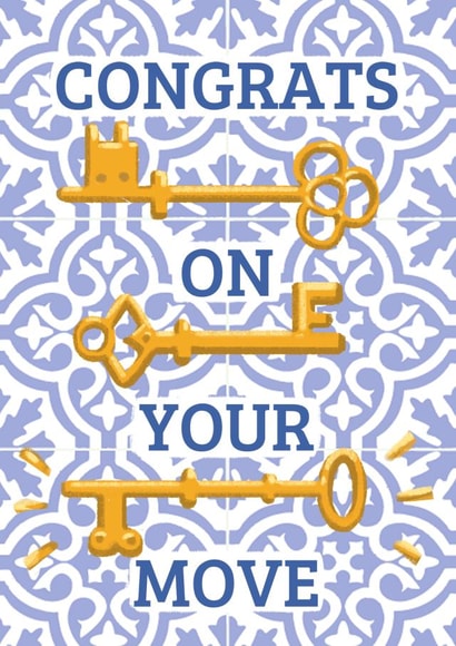 New Home congratulations card. created by @Alisha Vas