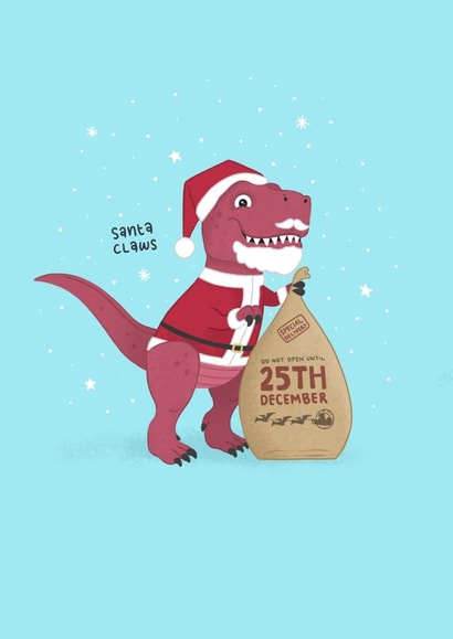 Santa Claws created by Blue Kiwi Design