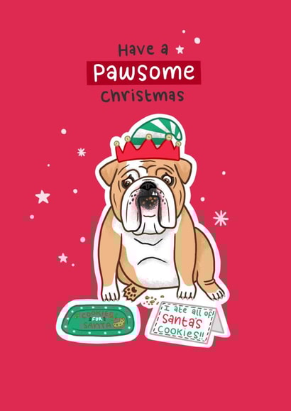 Have a Pawsome Christmas 1006 created by Blue Kiwi Design