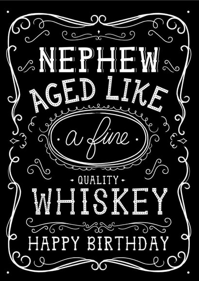 Nephew Jack Daniels Birthday Card created by  la la la     Designs