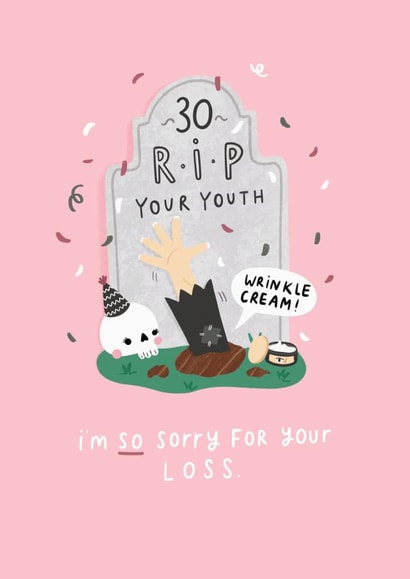R.I.P your youth created by Jess Moorhouse