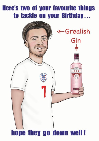 Grealish and Gin created by Aimee Beaven