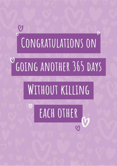 Funny and cheeky anniversary card created by Pixie Paper Art