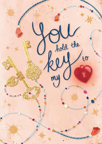 Key To My Heart Anniversary Card created by Feline Zegers