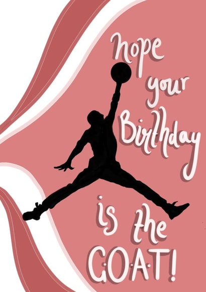 Greatest of all time birthday!  created by AP Designs