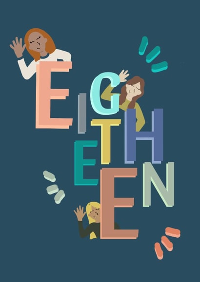 You’re 18! created by Heather Rose Designs