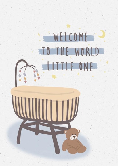 Welcome To The World Card created by Serendipity Inspired