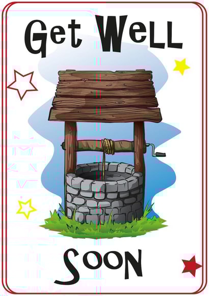 Funny Literal Get Well Soon Card created by Tim Jenkins