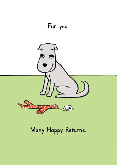 Fur you, Many Happy Returns created by Reigning Cats . . . and dogs