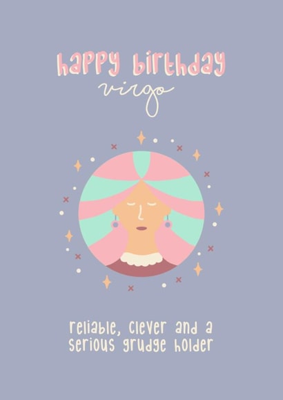 Happy Birthday Virgo  created by Laura Mason