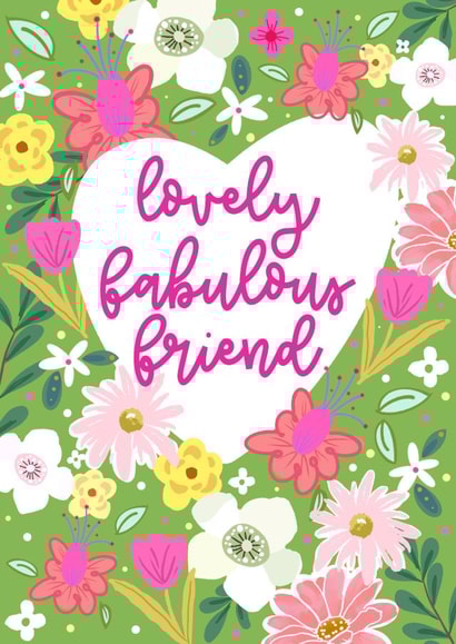 Lovely fabulous friend created by Little Cat Creates