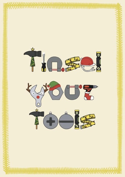 Christmas Builder / Trades / Tools card created by @hairheadsart