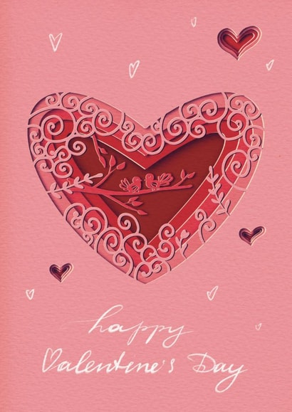 Happy Valentines Day created by Iuly Burdin