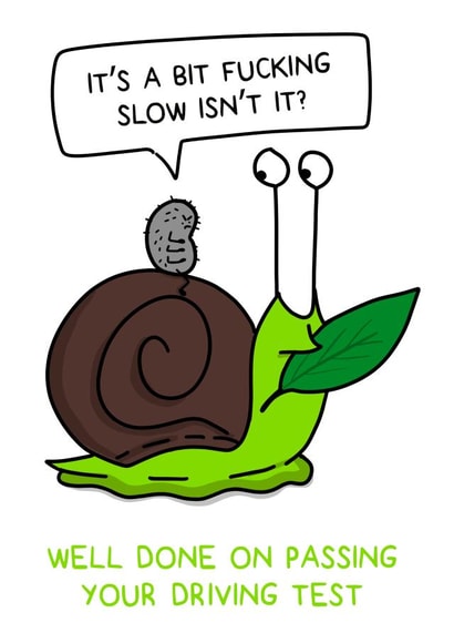 Driving Test Card created by Swearing Sid