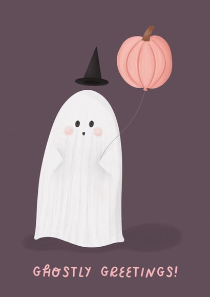 Ghostly Greetings! created by Rebekah Klimuck