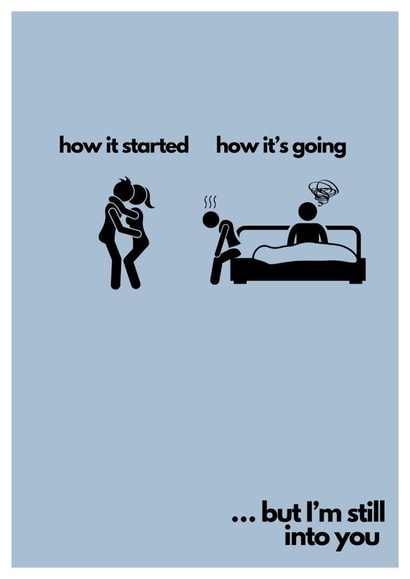 Still into You Anniversary Card created by Blksq. Design