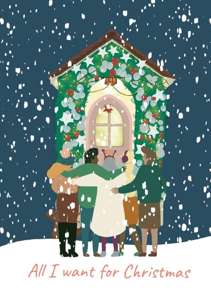 Carol singing Christmas created by Heather Rose Designs