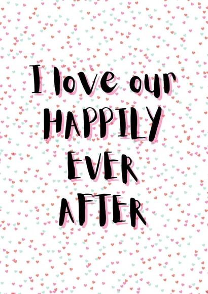I love our happily ever after created by Doodle B's