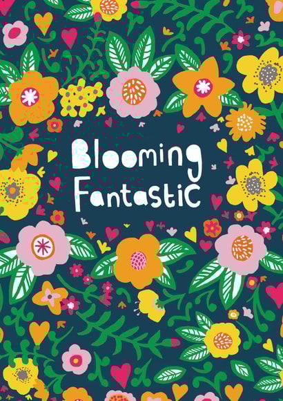 Well done, congratulations and thank you card. created by YouBloom