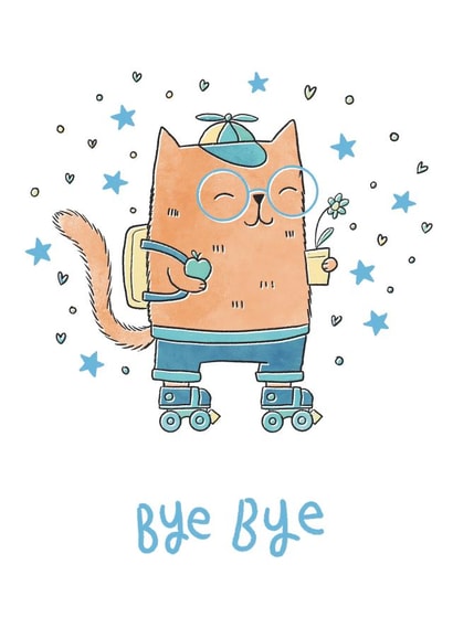 Bye Bye! created by Jennifer Jamieson