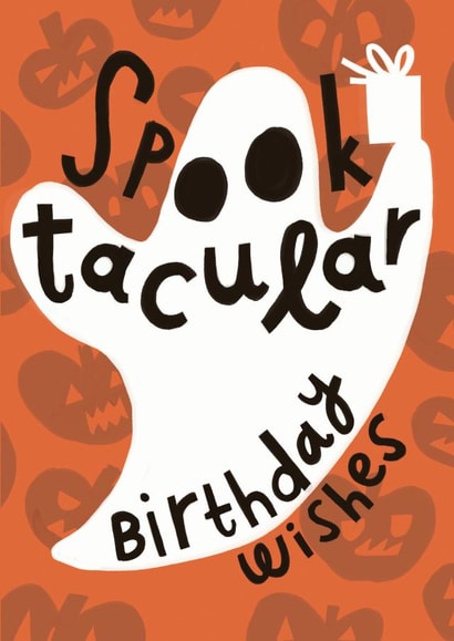 Spooktacular October Birthday and Halloween Wishes! created by @AimeeStevens.Design