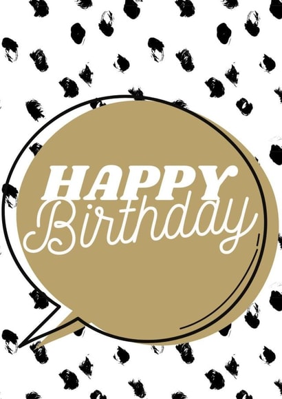 Happy Birthday created by Sally Shannon