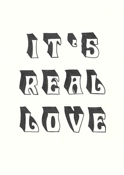 It's Real Love created by Cards by Gem