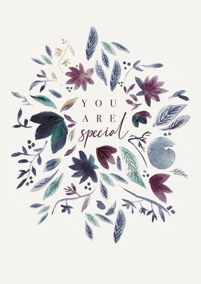 Watercolor Leaves created by Lucrecia Caporale