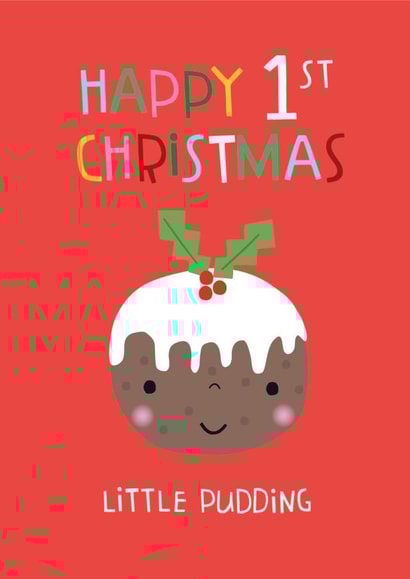 1st christmas card created by Dawn Machell