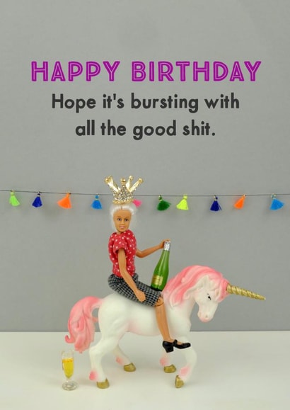 Birthday Bursting created by Bold & Bright Cards