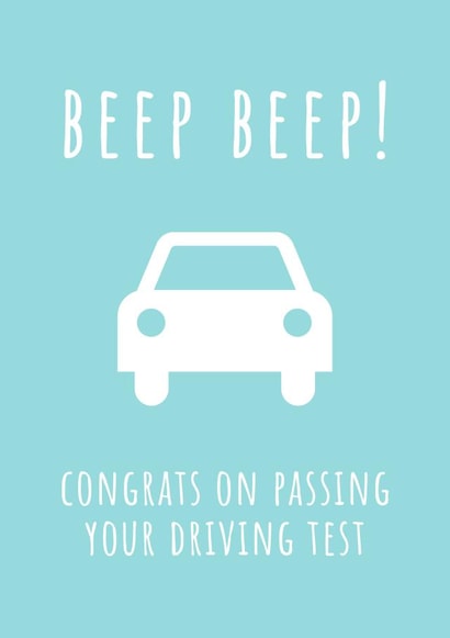 Passed Driving Test created by A Bee's Designs