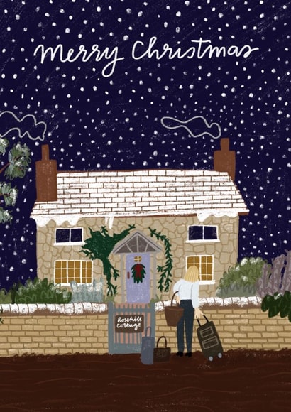 Merry Christmas created by skeletondraw