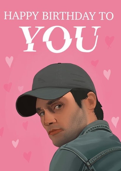 You Netflix happy birthday card  created by Coffee Cup Studio