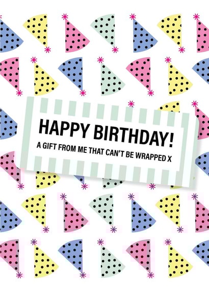 Happy Birthday voucher card! created by Notemans