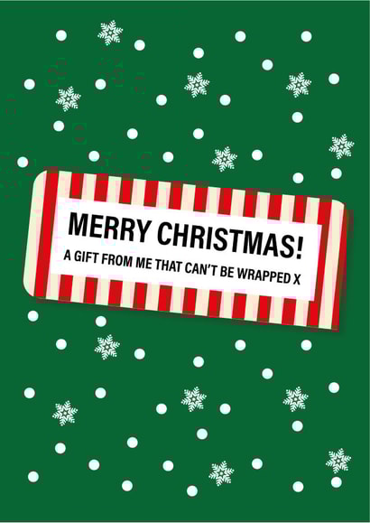 Merry Christmas! A gift that can't be wrapped X created by Notemans
