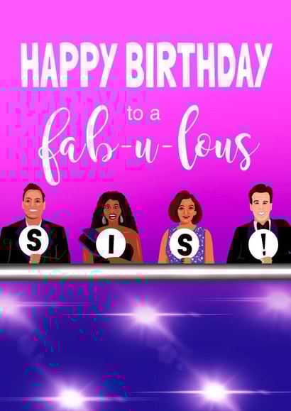 Strictly Come Sister created by Running with Scissors