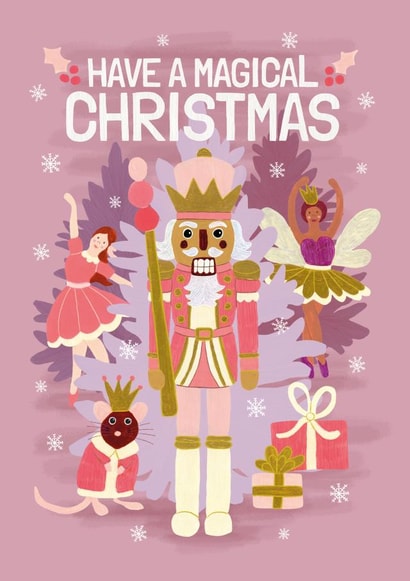 Sugar Plum Fairy Christmas Card created by Made by Burbs