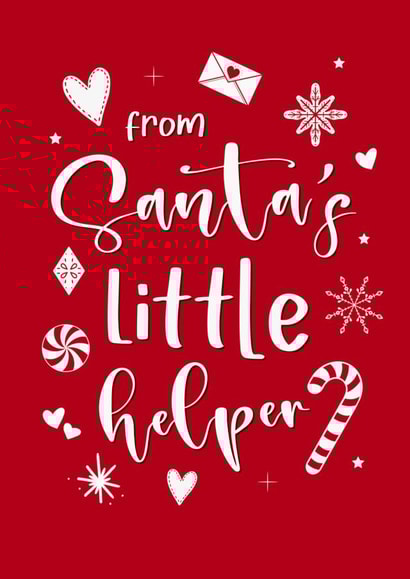 Christmas wishes from the children created by The Girl Next Draw Cards