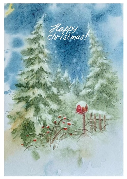 Happy christmas created by Rimma Fatkulan