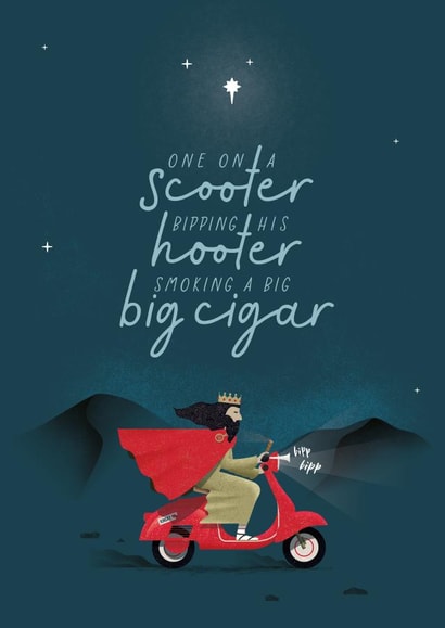 King Scooter created by Matt Hillman
